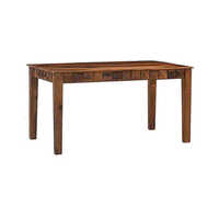 8 Seater Dining Table - Solid Wood, 72x36 Inches, Brown | Durable, Easy To Clean, Eco-friendly, Machine Made, Indoor Use