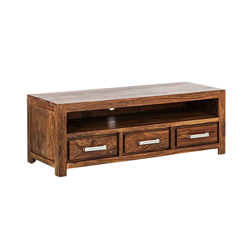 Machine Made 57X18X20 Wooden Tv Unit