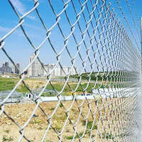 Silver Chainlink Zinc Coated Fencing Wire