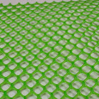 Pvc Wire Mesh - Green Color, Custom Length & Weight | Square Hole Design, Versatile And Durable