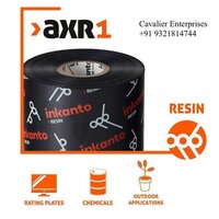 Inkanto Axr1 Resin Ribbons - Other Material, 9 Um Thickness, Black Color | Industrial Use, Waterproof, Available In Various Sizes, Round Shape