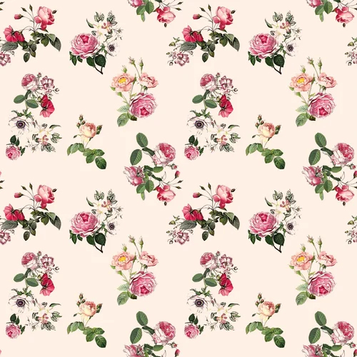 Pink Digital Printed Fabric
