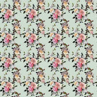 Phulkari Print Digital Printed Fabric