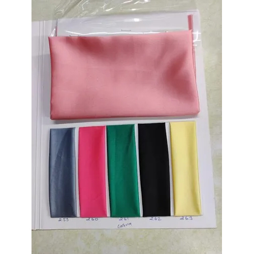 Plain Satin Fabric - 100% Satin Material, Multicolored Printed Style | Lightweight, Durable, Smooth and Silky Texture