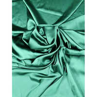 Plain Green Satin Fabric