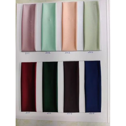 Plain Satin Fabric