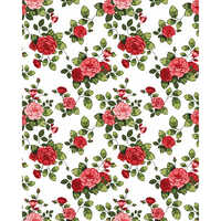 White Digital Print Fabric