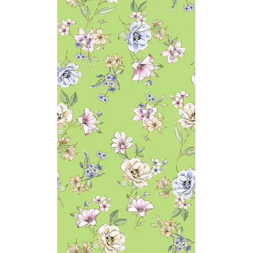 Georgette Japan Satin Digital Print Fabric