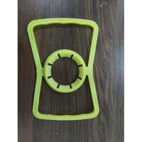 5 Liter Plastic Bottle Handle - Plastic, 46mm Size, Rigid Yellow Design | Round Shape, 1 Year Warranty, Durable And Reliable Usage