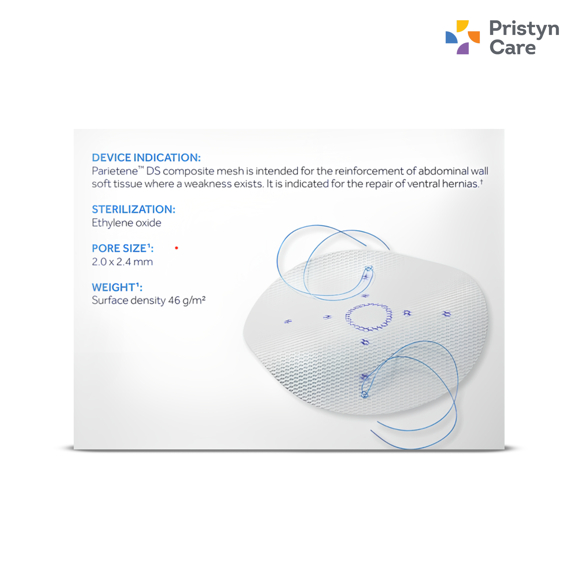 Parietene DS Composite Mesh