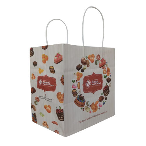 Coated Paper Printed Sweet Bags