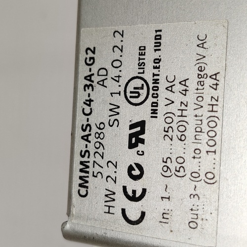 FESTO CMMS-AS-C4-3A-G2 CONTROLLER