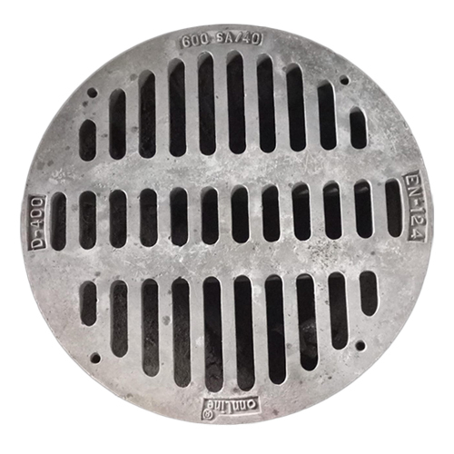 MOSINSBO Cast Iron Drain Grate, 20x16 Outdoor Drain Cover, A15 Class