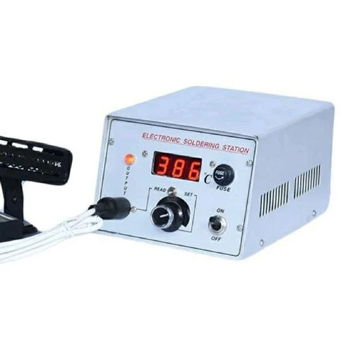 White 75W Temperature Control Soldering Station