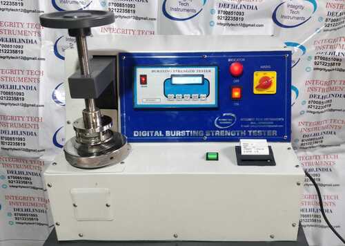 Digital Bursting Strength Tester Application: Industrial