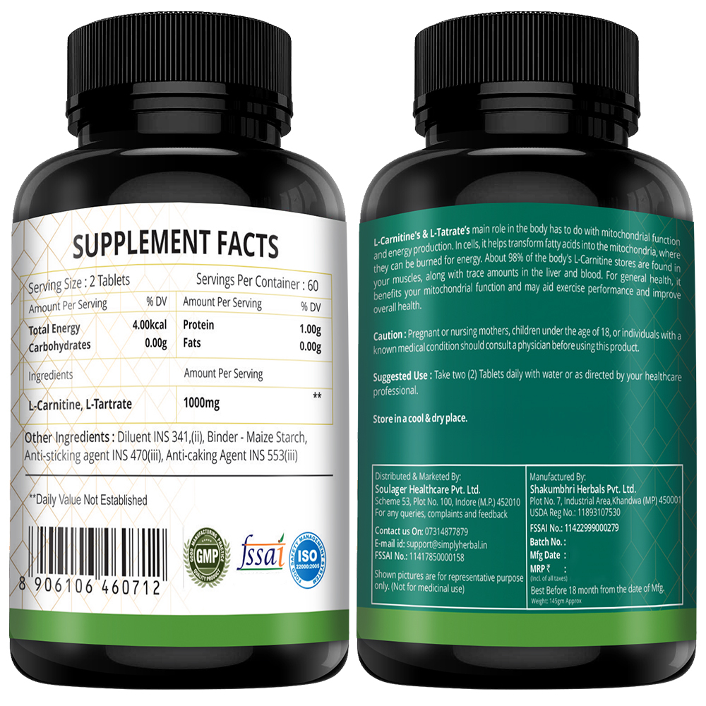 L-Carnitine L-Tartrate Tablets