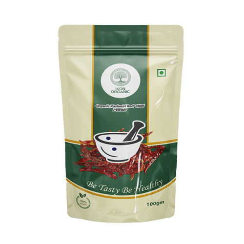 IKON Organic Kashmiri Red Chilli Powder -100gm