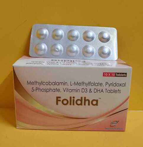 Methylcobalamin 1500 Mcg  L-Methylfolate 4 Mg tablets