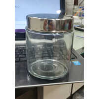 500 Ml Glass Jar With Metal Lid - Color: Transparent