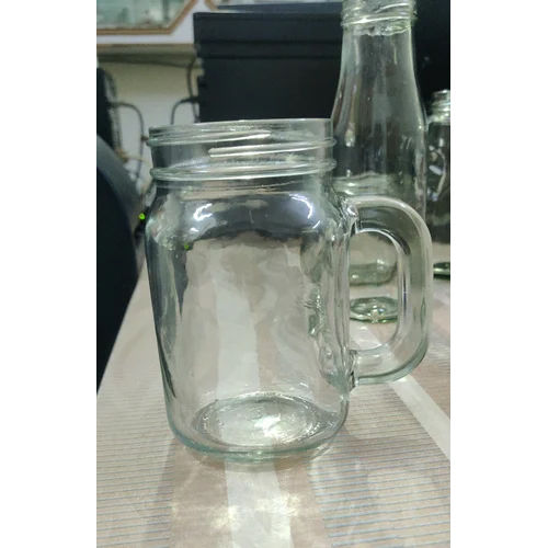 300 ml mason jar with handle