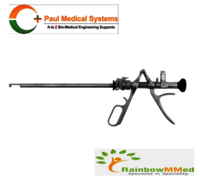 Mauermayer Stone Punch - Stainless Steel 24fr Kwik Snap Sheath, High-tech Ergonomic Design, Reusable For Urology Solutions