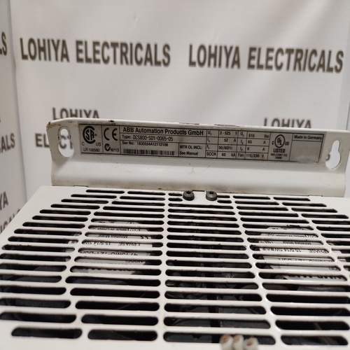ABB DCS800-S01-0065-05 DC DRIVE