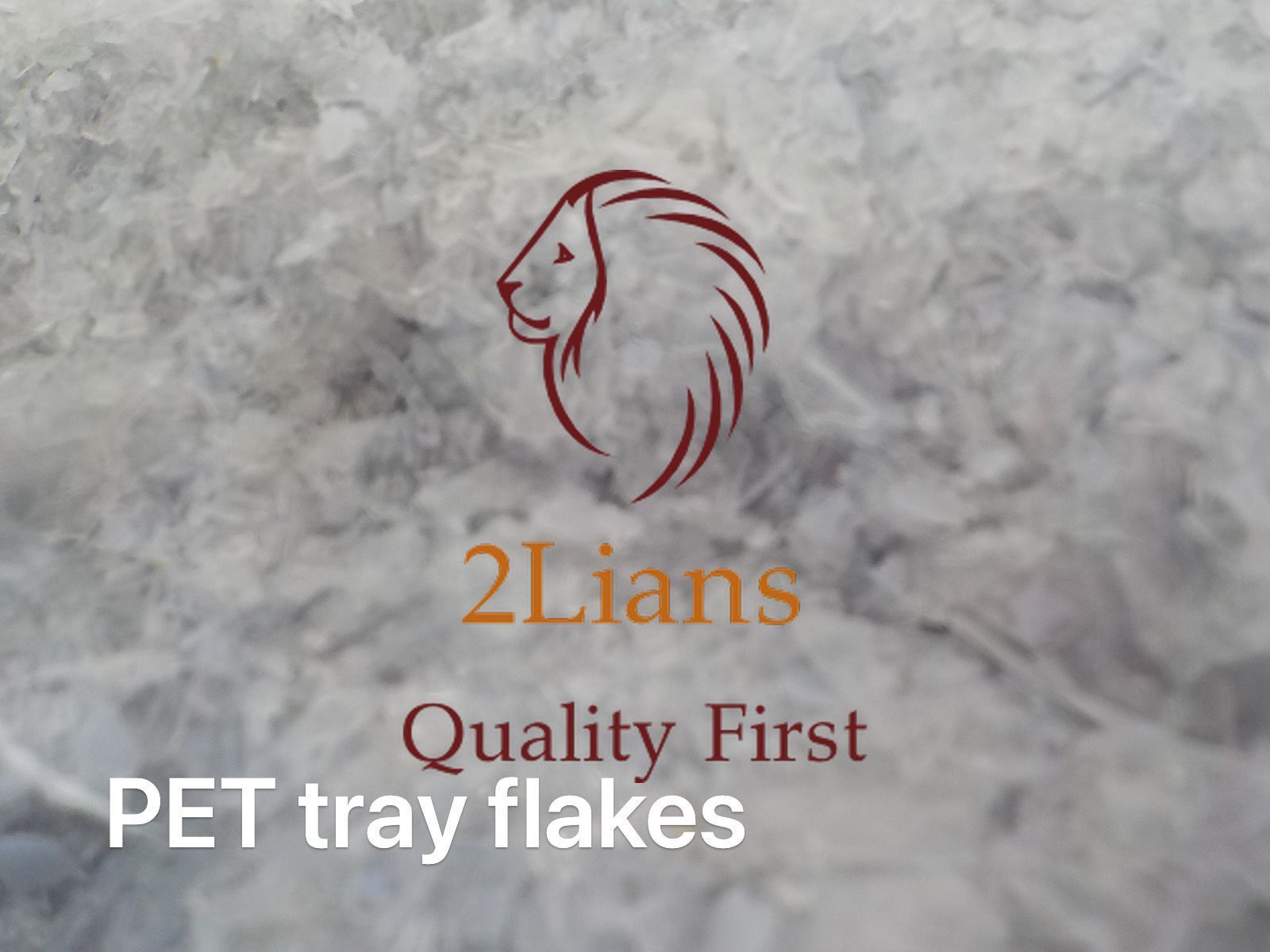 PET Tray Flake Natural