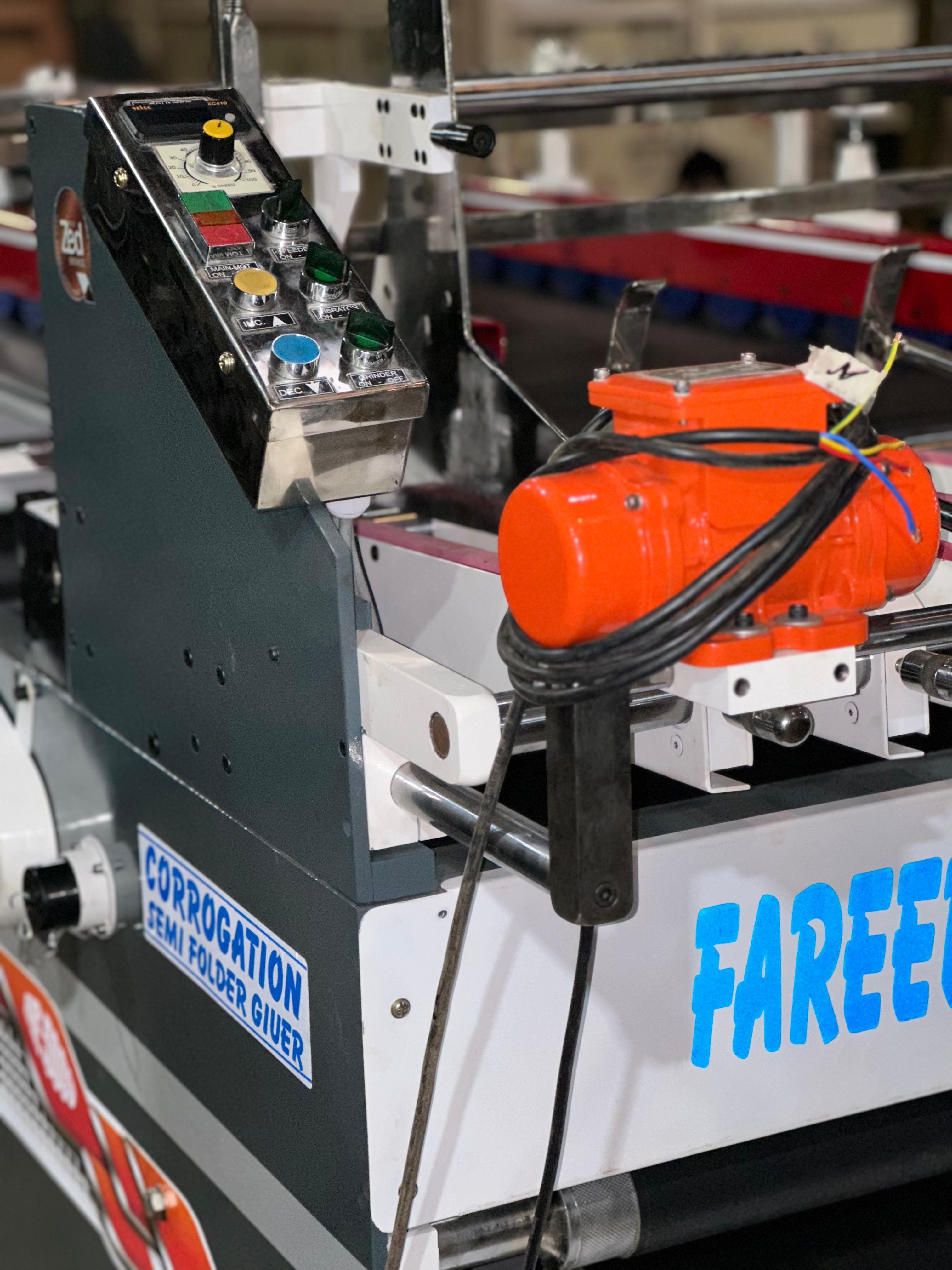 Mannual Corrogation Folder Gluer Machine