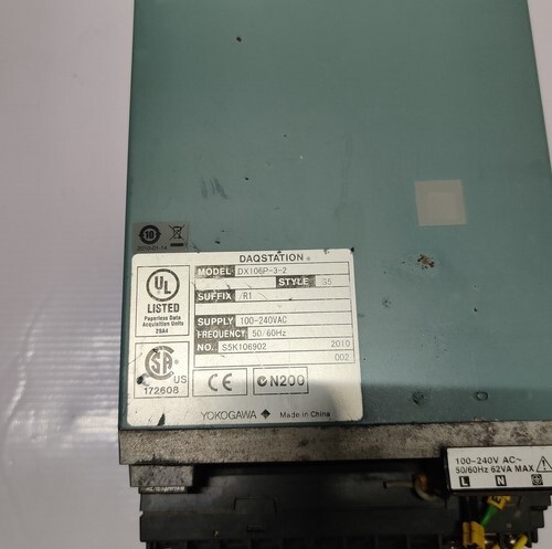 YOKOGAWA DX106P-3-2 CHART RECORDER