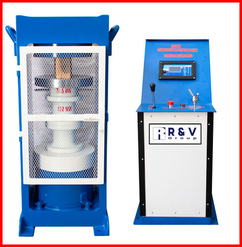 Semi - Automatic Computer Controlled Compression Testing Machine