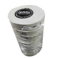 Microdot Fusible Interlining Belt Roll - Nylon Material, 100mm Width x 50m Length, White Color | Plain Pattern, Fusible Lining Type