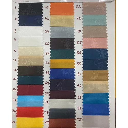 Multicolored Silk Emboss Fabric