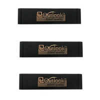 PU Leather Garment Label - Multicolored, Rectangle Design | Custom Lengths, Shrink Tape Type, Normal Style, Ideal for Garment Labeling