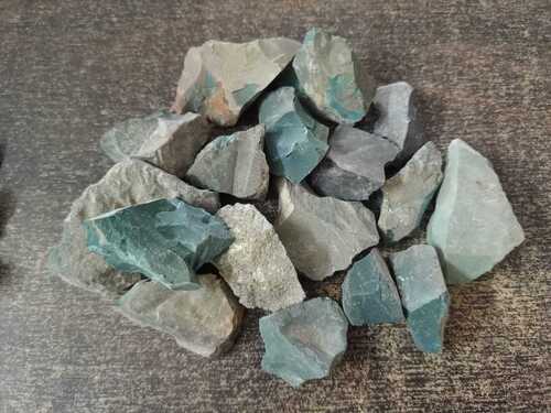 Natural moss agate green raw rocks and aggregate for different size