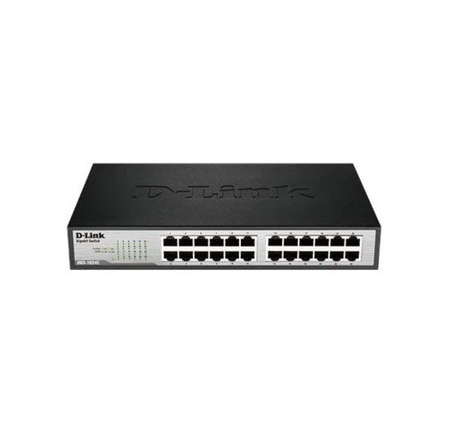 D-Link DGS-1024C 24-Port Gigabit Unmanaged Desktop/Rackmount Switch