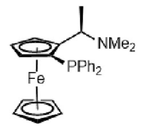 2S-1-1R-1- Dimethylamino ethyl -2- diphenylphosphino ferrocene