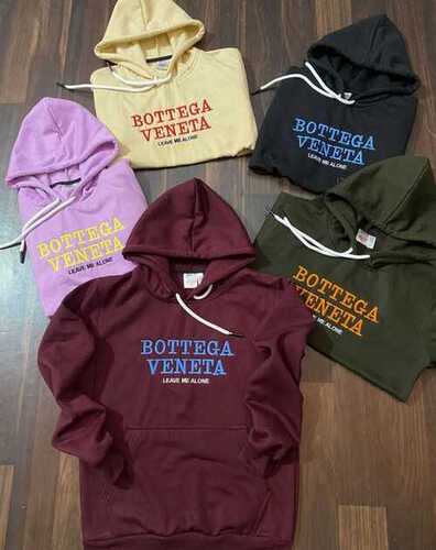 Coloured hoodies