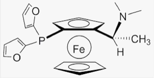 S-1-Dicyclohexylphosphino-2-R-1-dimethylamino)ethyl ferrocene