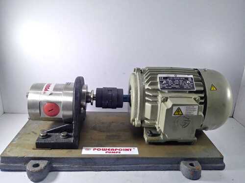 SS gear pump 1 hp motor