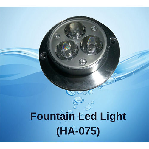 Fountain Led Light 75 - Color: Silver