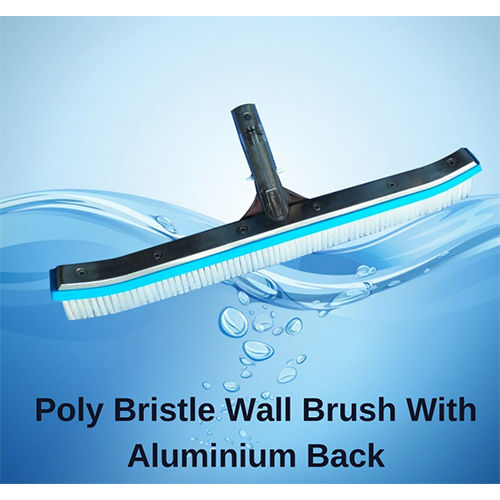 Poly Bristle Wall Brush With Aluminium Back Handle - 18