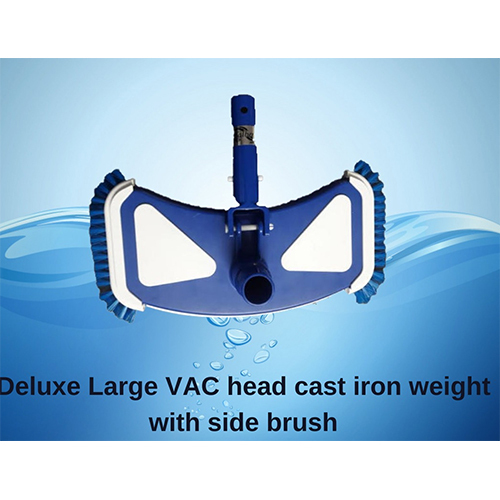 Deluxe Large VAC Head Cast Iron Weight With Side Brush
