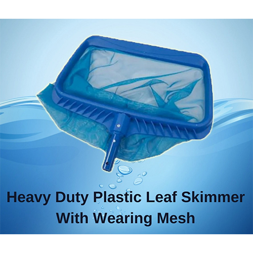 Heavy Duty Plastic Leaf Skimmer With Wearing Mesh
