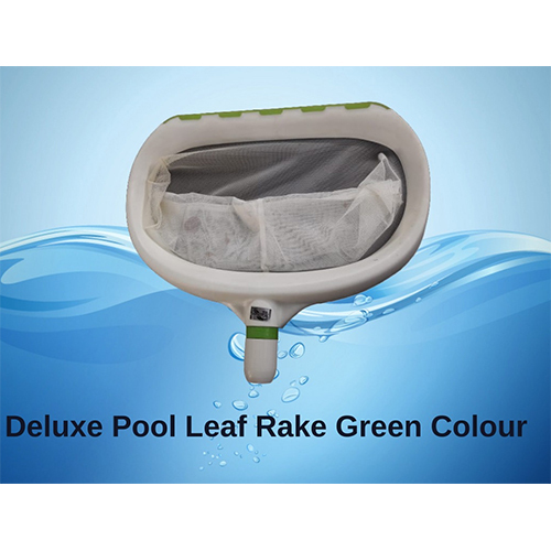 Deluxe Pool Leaf Rake Green Color