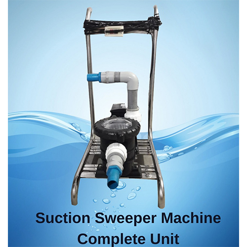 Suction Sweeper Machine Complete Unit