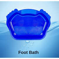 Foot Bath - Plastic, Waterproof, Blue | 1-year Warranty, Manual Inflator