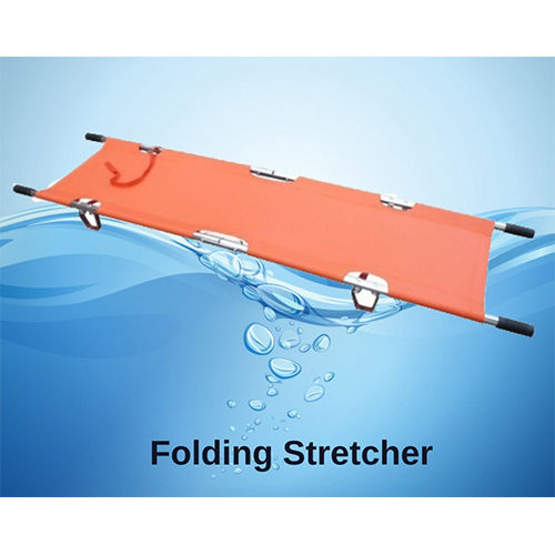 Folding Stretcher - Color: Orange