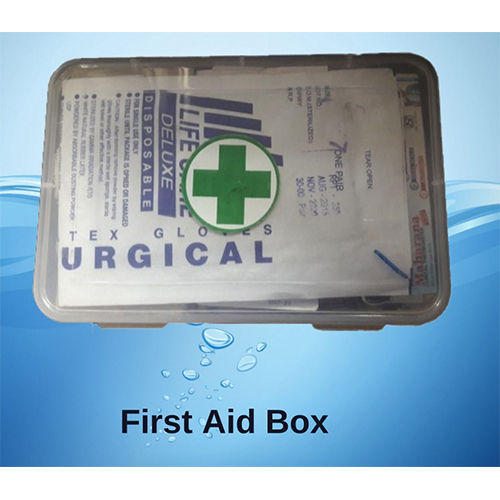 First Aid Box - Material: Plastic