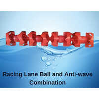 Pool Racing Lane Divider - Color: Red