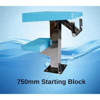 Pool Starting Podium - Color: Blue